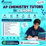 AP Chemistry tutors in Lahore offering expert home and online tutoring, exam preparation, revision, and past paper practice