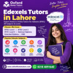 Edexcel tutors in Lahore offering expert home and online tutoring for BTEC, Business, IT, Engineering, Health and Social Care, Accounting, and other Edexcel subjects.