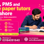 CSS PMS and One paper tutors in Lahore teaching a student with home and online tutoring support