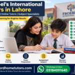 Froebel's International Tutors in Lahore providing one-to-one home tutoring for a student
