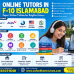 Online Tutors in F-10 Islamabad | Oxford Home Tutors