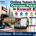 Online tutors for overseas Pakistanis in Kuwait providing one-to-one online tuition with qualified tutors from Pakistan