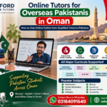 Online Tutors for Overseas Pakistanis in Oman offering one-to-one tutoring from qualified Pakistani tutors
