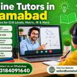 Online tutors in Islamabad teaching students online for O Levels, A Levels, Matric, IB and other curricula.