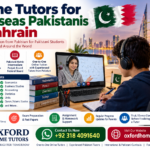 Online Tutors for Overseas Pakistanis in Bahrain offering one-to-one online tuition from Pakistan