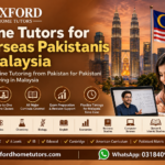 Online tutors for overseas Pakistanis in Malaysia offering one-to-one online tuition for international curricula.