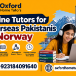 Online tutors for overseas Pakistanis in Norway with Oxford Home Tutors WhatsApp contact and website