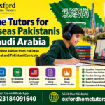 Online tutors for overseas Pakistanis in Saudi Arabia providing one-to-one online tuition