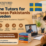 Online Tutors for Overseas Pakistanis in Sweden offering personalised online tuition through Oxford Home Tutors