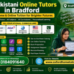 Pakistani Online Tutors in Bradford offering home and online tuition for Cambridge, Edexcel, AQA, IB, American Curriculum and Pakistan Board students.